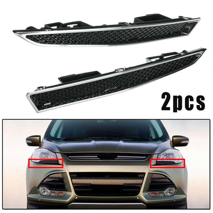 Decor Strip / 2 x / Headlight Mini Grille Bracket for Ford Maverick Escape