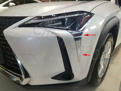 Front Headlight Eyelid Lamp Cover Trim for 2019-2023 Lexus UX 200 250h (2019-2023)