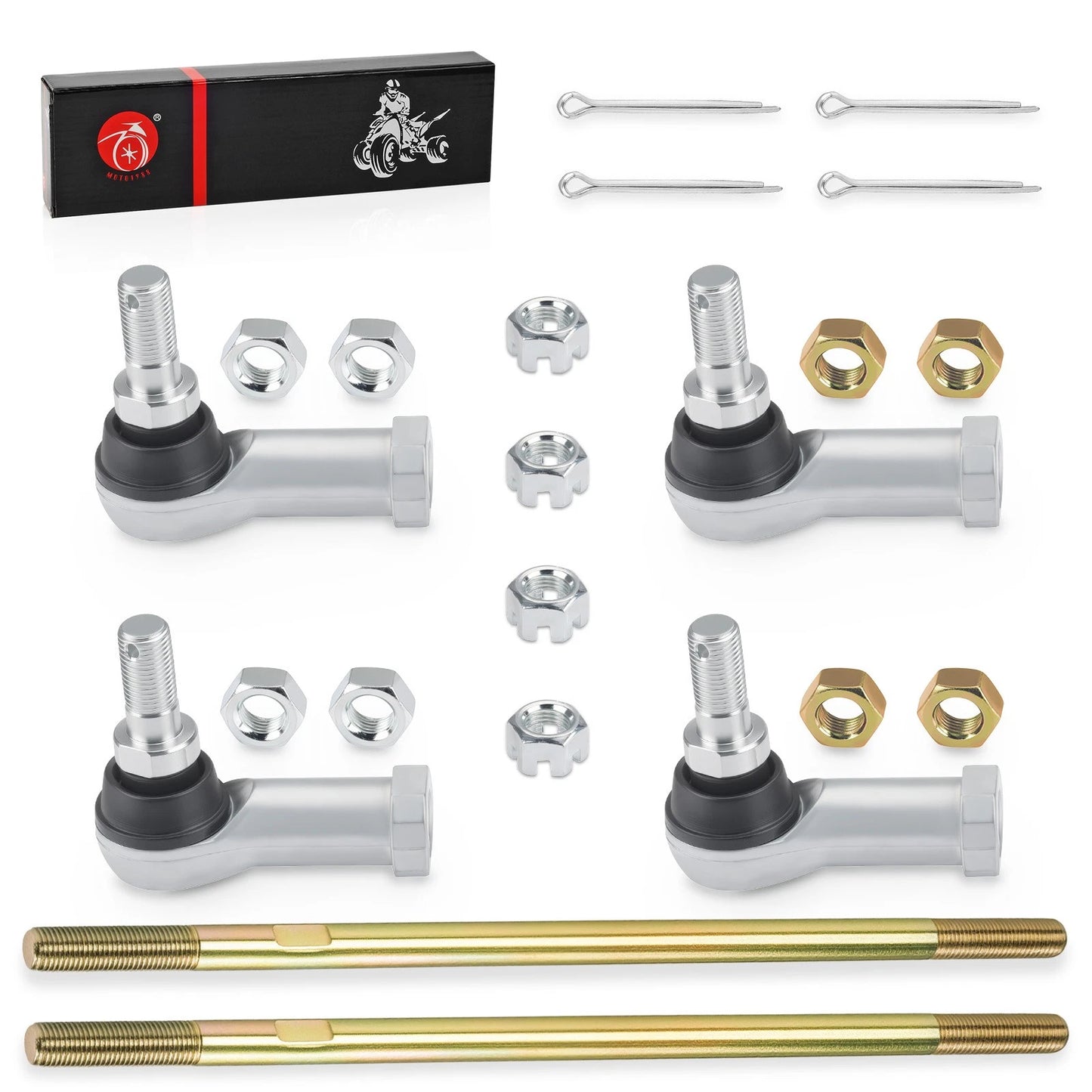 Tie Rod Ends Kit Left and Right for Honda Rancher 420 2x4 TRX420TM (2007–2013)