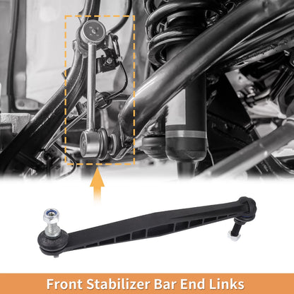 2x Front Sway Bar Links Stabilizer Link for Chevrolet Sonic (2012-2020)