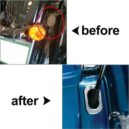 Antenna Hole Accent Cover for Harley Street Glide, Road King (2014-2023)