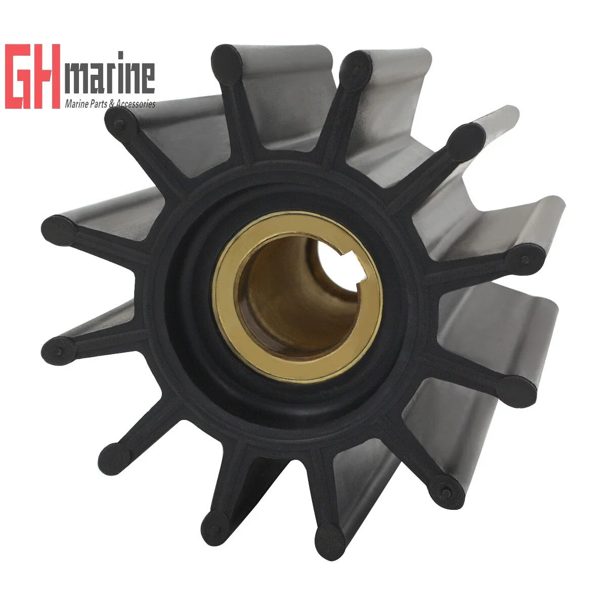 Flexible Water Pump Impeller for John Deere 6081AF 6.8L Marine