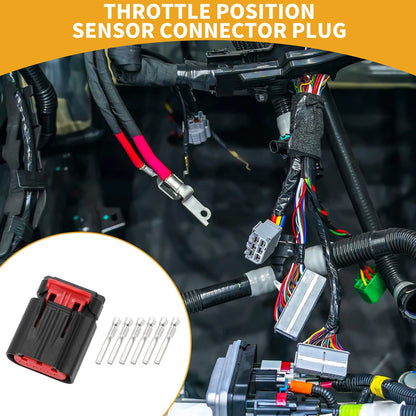 6 Pin Throttle Position Sensor Connector for Ford