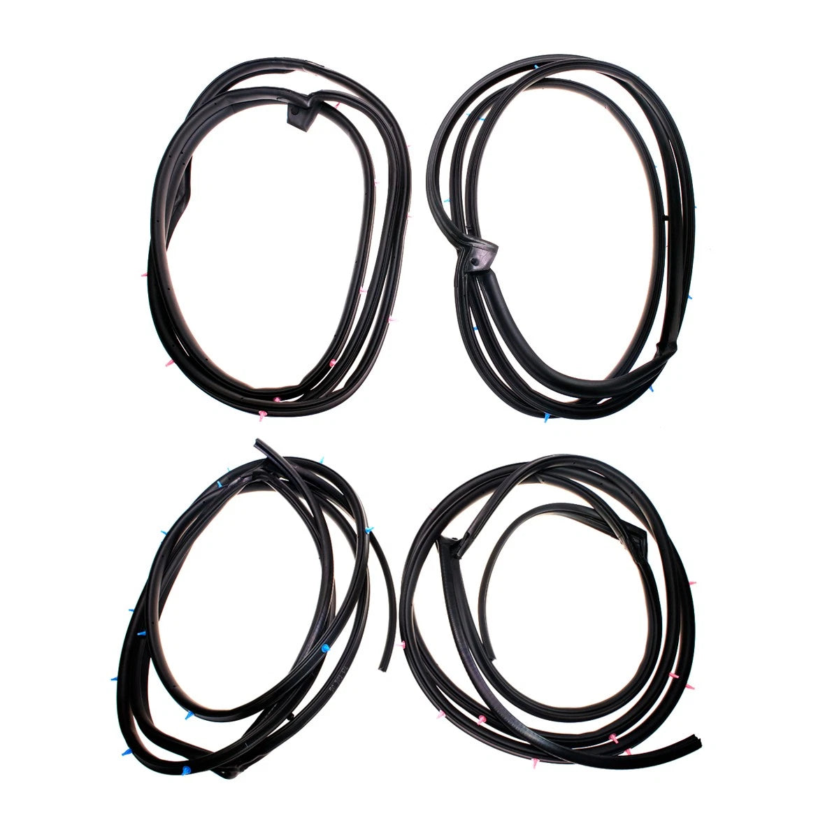 Door Weatherstrip Set for Honda Fit Jazz GD1 GD3 GD4 Hatchback 2004-2006