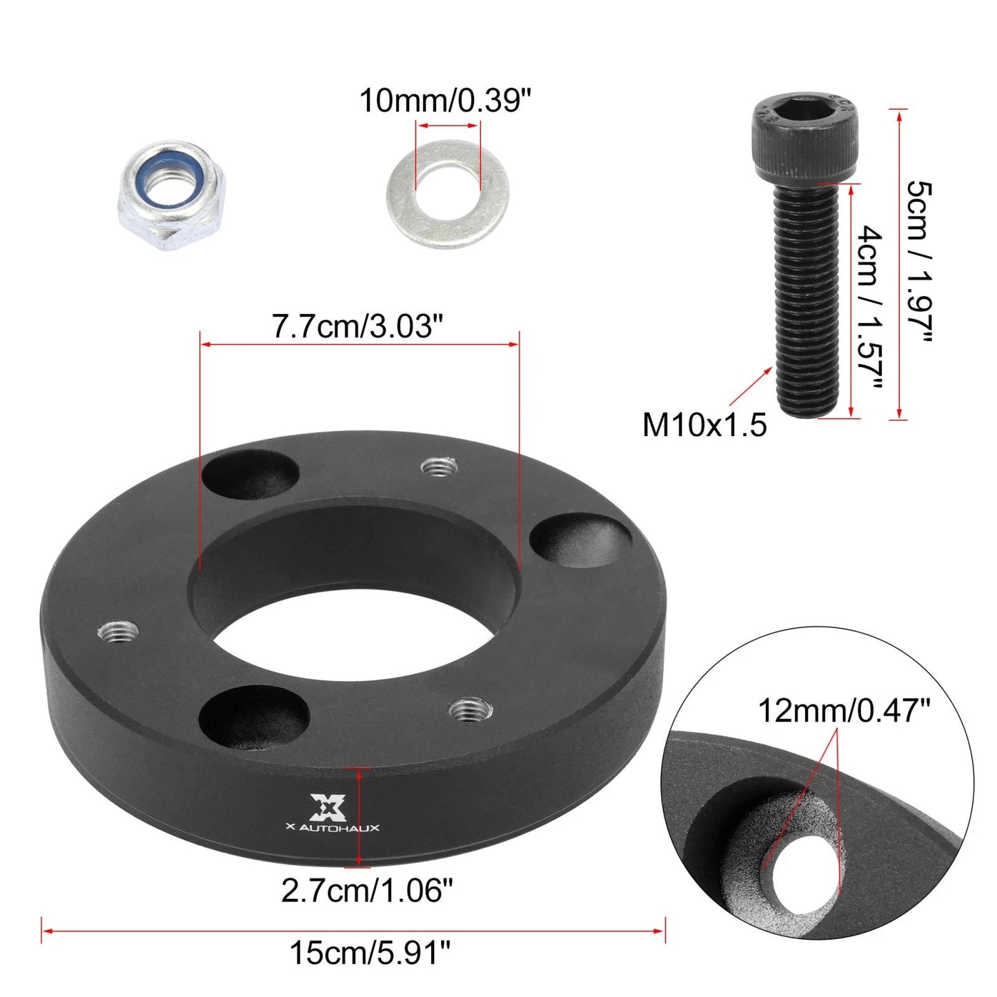 1.5 Inch Front Leveling Lift Spacers Kit for Ford F150 (2004-2018)