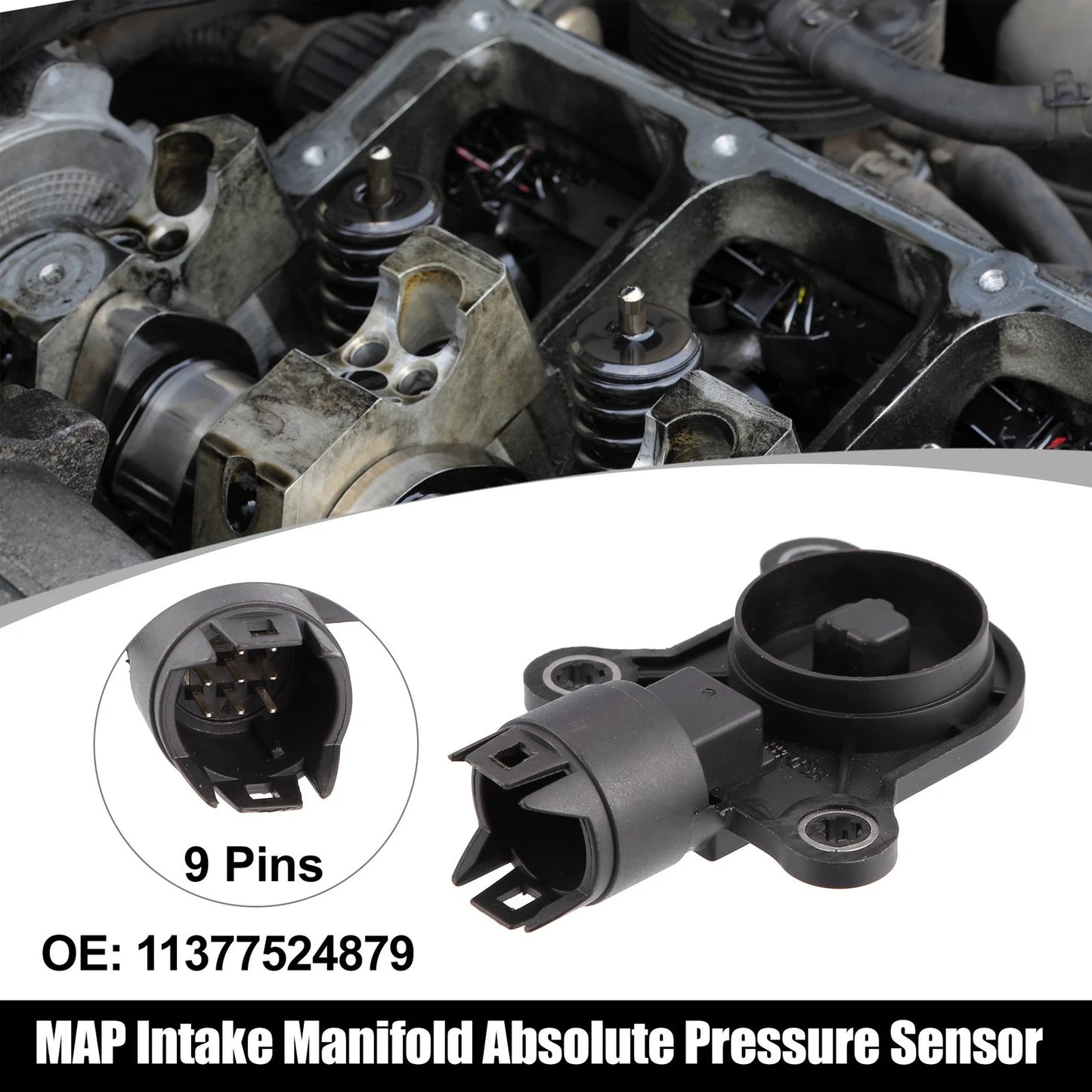 Engine Camshaft Position Sensor for BMW 128i 325i 328i (2008-2013)
