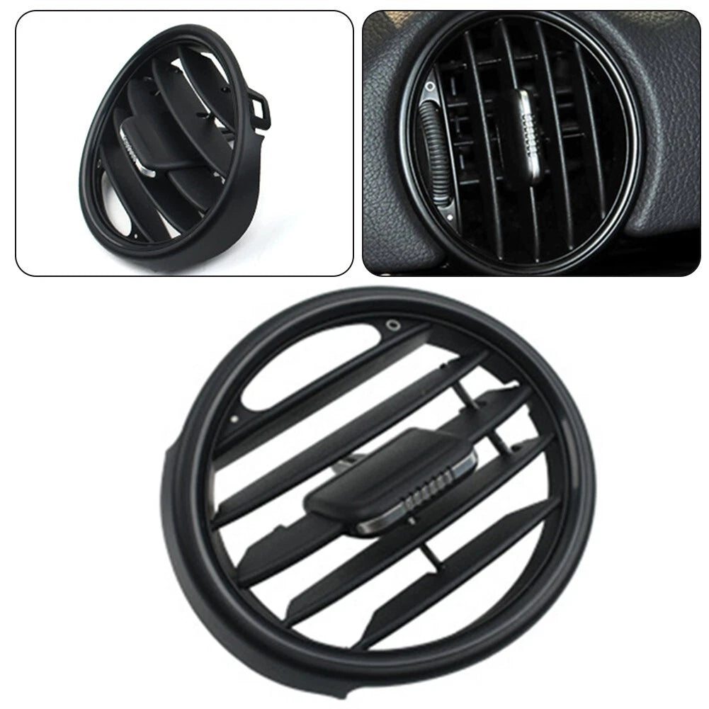 1x ABS Black A/C Air Vent Grill Vent for Porsche Cayman/Boxster 987 (2006–2012)