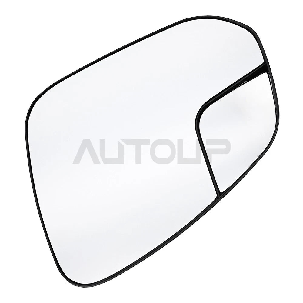 Left Driver Side Heated Mirror Glass for Toyota RAV4 (2016–2018)