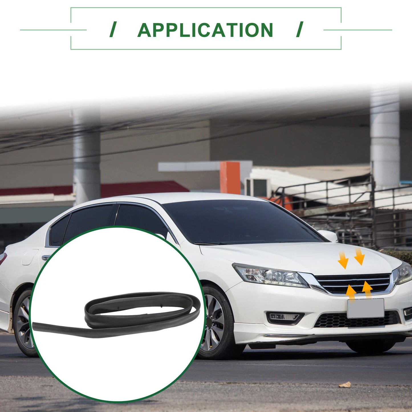 Front Engine Hood Sealing Strip for Honda Accord (2018-2022)