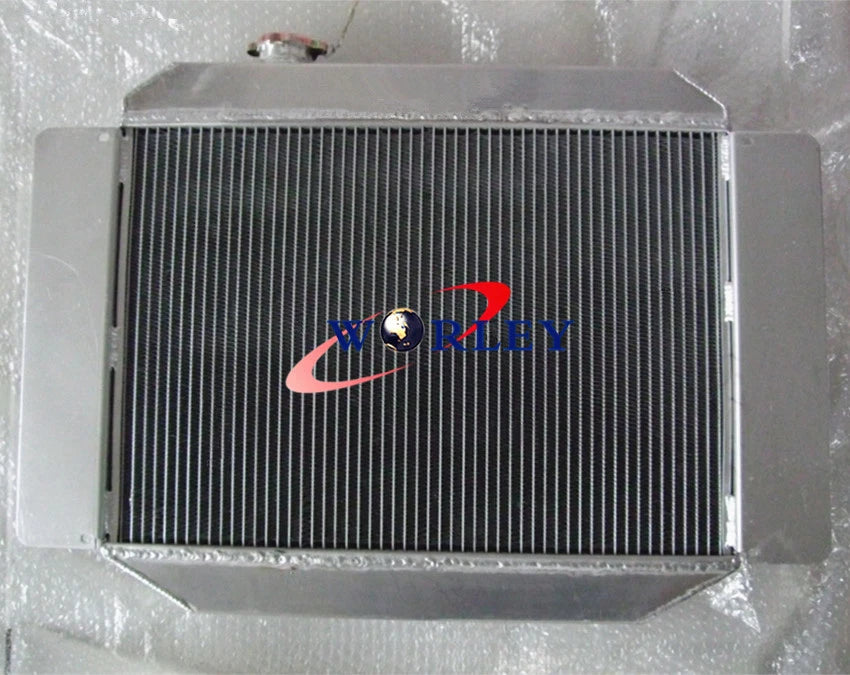 3 Row Alloy Radiator + Fan for Holden Kingswood HD HR HK HT HG 6cyl (1966-1970)