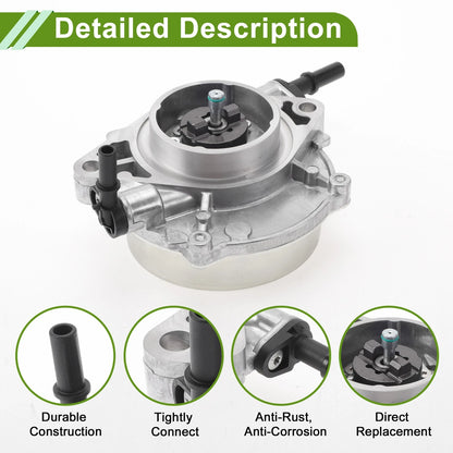Brake Vacuum Pump for Ford Transit 2.2 RWD (2011-2018) 1 Pc