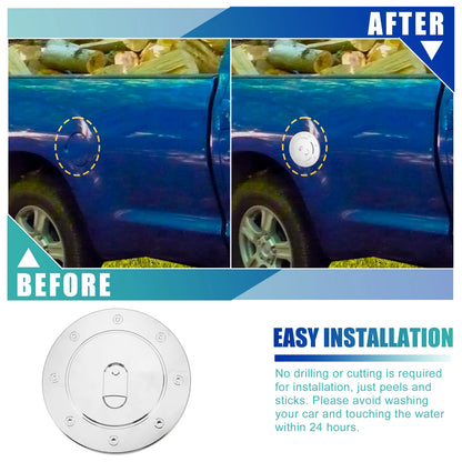 Chrome Plated Fuel Tank Filler Cap Cover for Toyota Tundra (2007-2023)