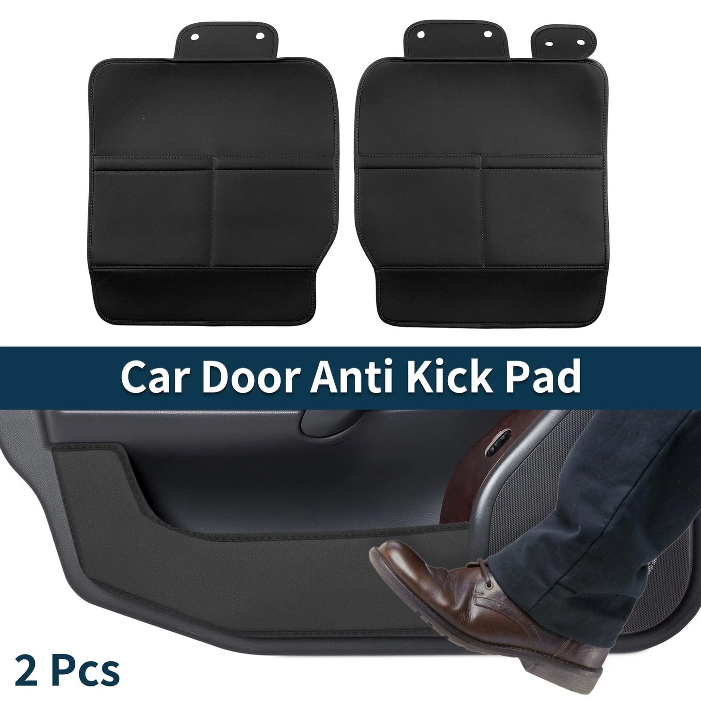 2 x Car Door Anti Kick Pad Sticker for Toyota Vellfire Alphard 40 Series