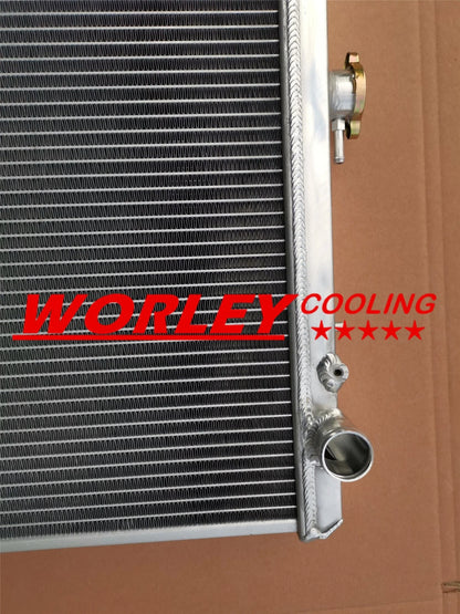 NJ-2ROW Radiator + Fan for Nissan Silvia S13 180SX 200SX CA18DET (1988-1994)