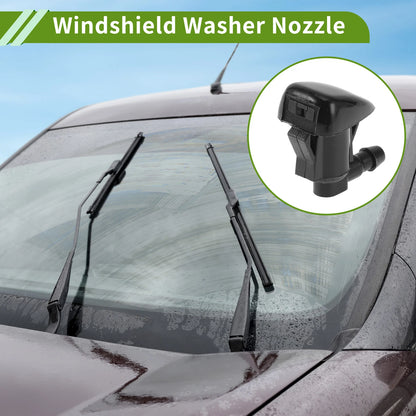 Windshield Washer Nozzle & Hose Connector for Jeep (2018-2023)