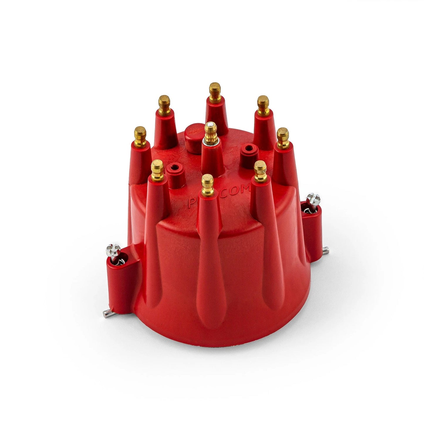 Red Male Pro Billet Distributor Clip Down Cap for MSD Style (91mm)