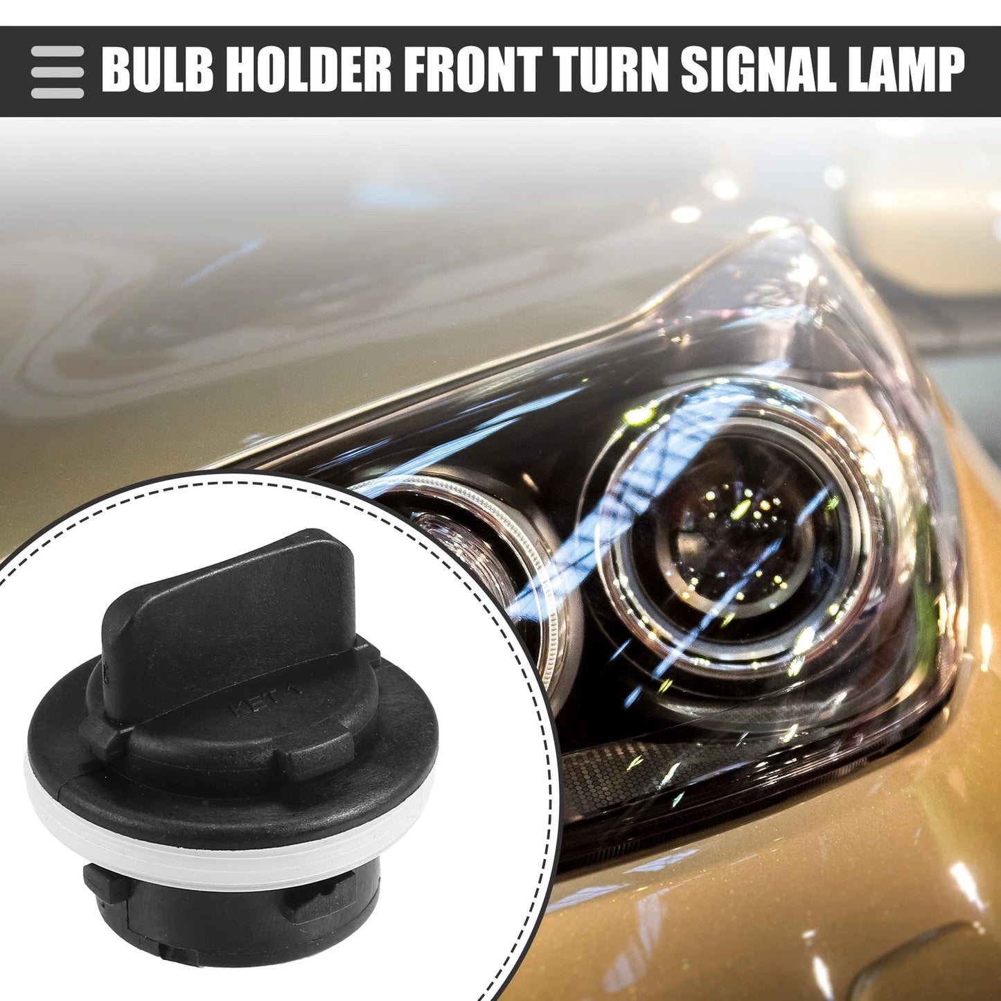 License Plate Light Socket for Hyundai Tucson 2014-2017 (ABS, 2 x)