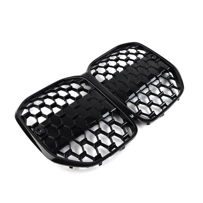 Meteor Style Front Bumper Kidney Grill for BMW 4 Series G22 G23 (2021-2023)
