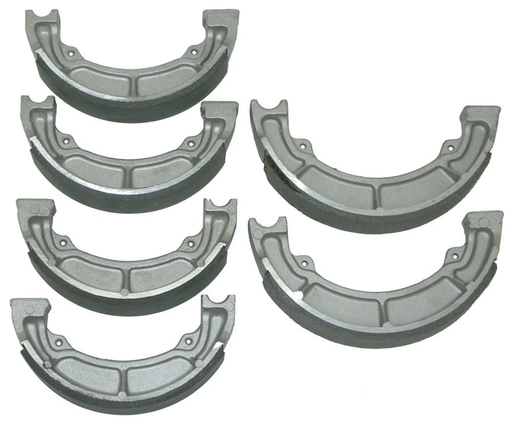 2 x Front & Rear Brake Shoes for Kawasaki Bayou 220/250/185 (1986–1988)