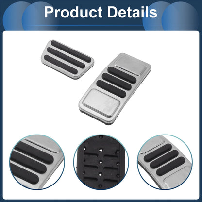 2 x Automatic Foot Accelerator Pedal Covers for Ford Mustang MACH-E (2021-2023)
