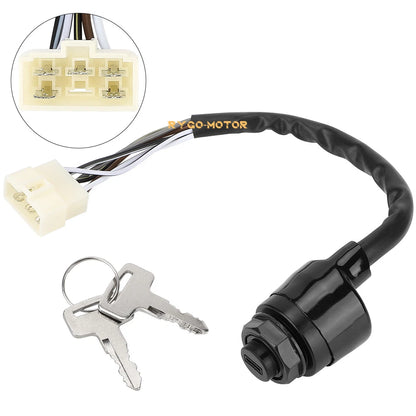 Ignition Key Switch for Kawasaki Mule 600 610 4000 4010