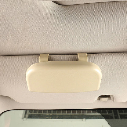 Sunglasses Case Holder for Car Sun Visor Organizer Clips