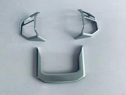 3 x ABS Steering Wheel Cover Trim for Toyota Prado LC250 (2024-2025)