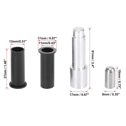 Door Hinge Liners Pin Guides Bushing Removal Tool Kit for Jeep Wrangler (2007-2023)