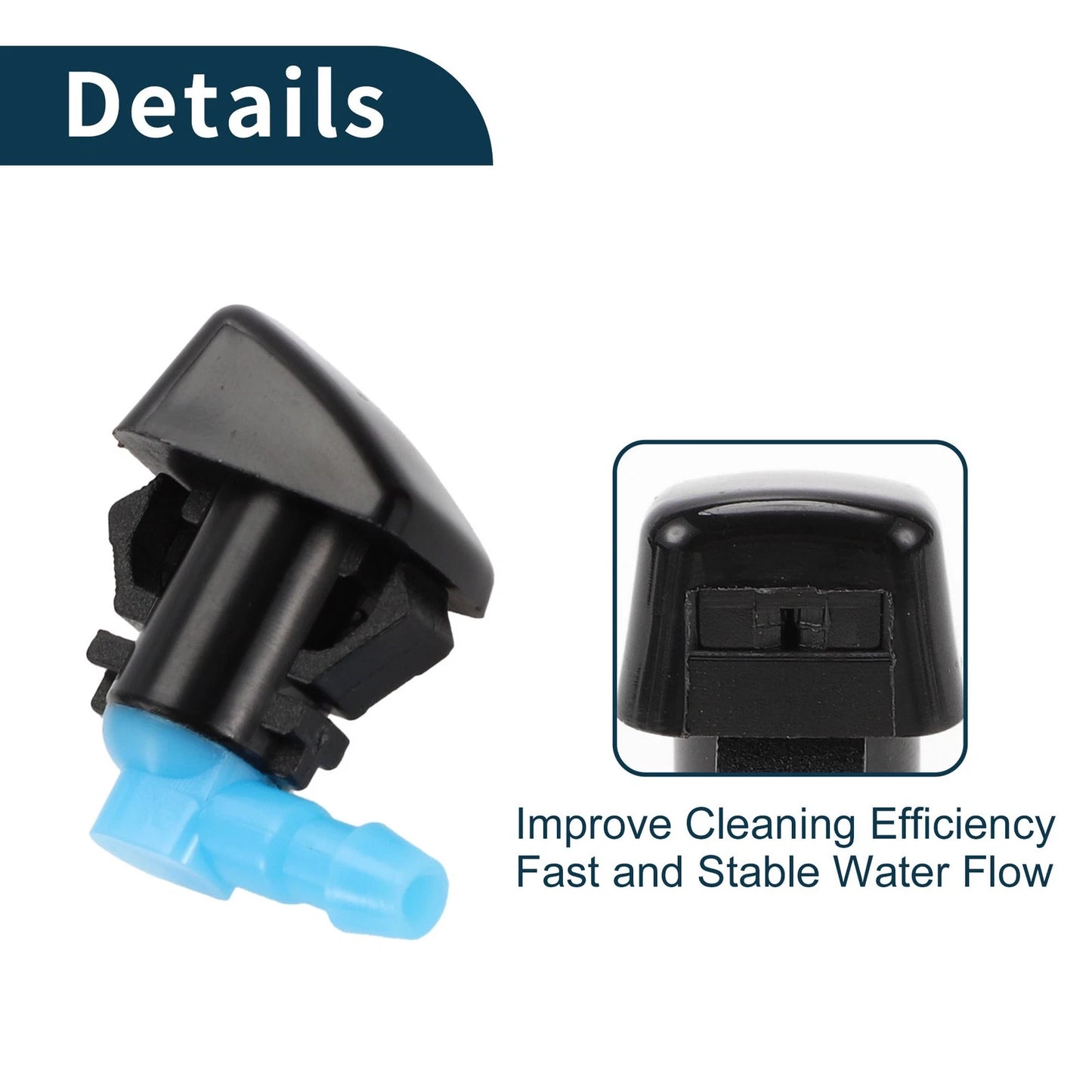 Windshield Washer Nozzle & Fluid Hose for Jeep Grand
