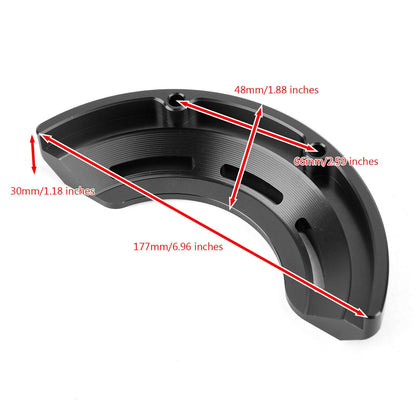 Crash Pad Left Engine Guard Black for Honda CMX 500/300 Rebel (2017-2023)