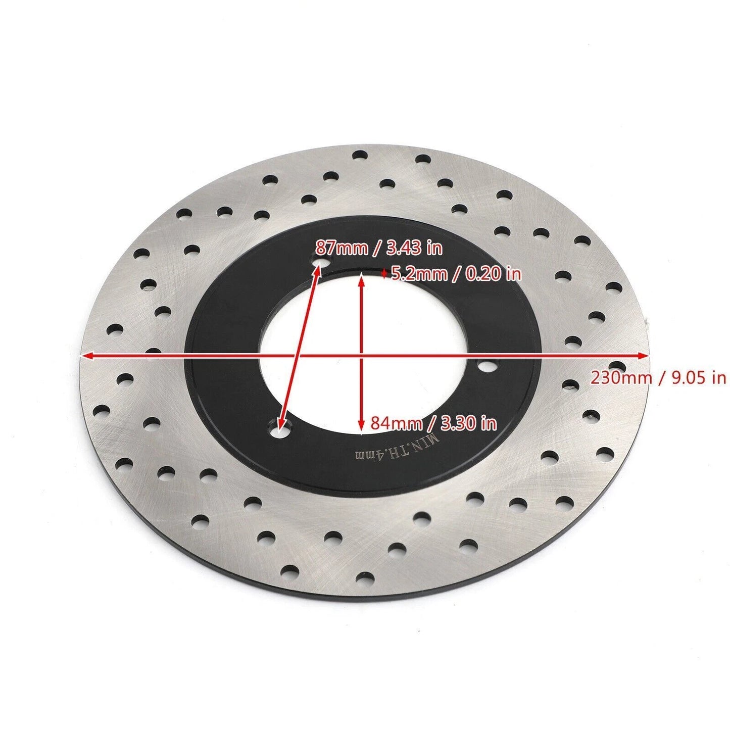 Rear Brake Disc for Yamaha YP250 Majesty 250 Skyliner 250 (1998-1999)