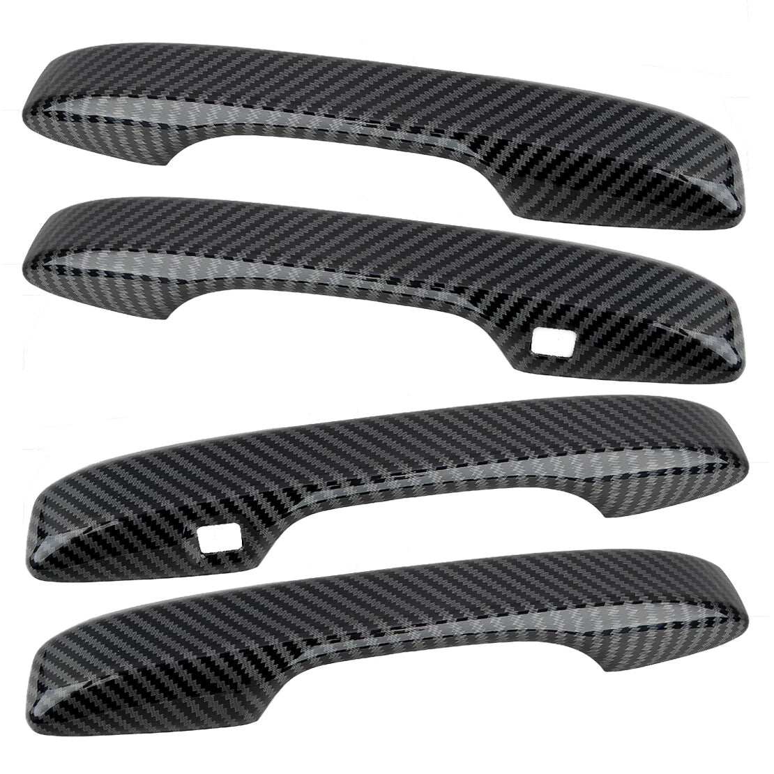 Carbon Fiber Outside Door Handle Cover Trim for Honda CR-V (2023-2024)