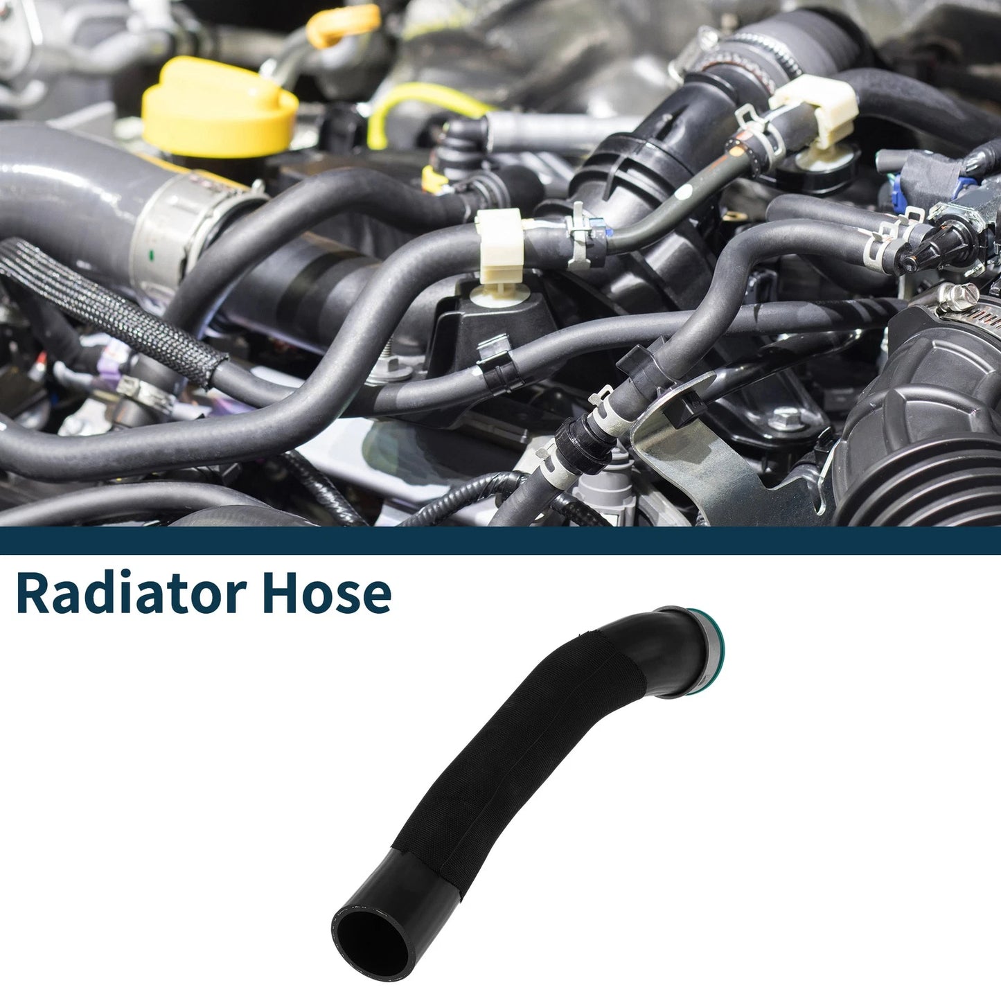Radiator Hose for BMW X5 E70 (2008-2013) Rubber Intake Pipe Black