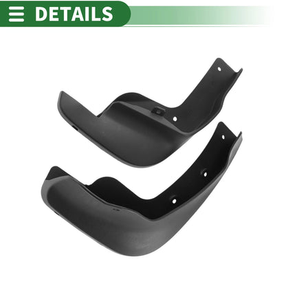 Mud Flaps Splash Guards 1 Set for Nissan Qashqai (2016-2023)