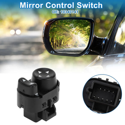Car Mirror Switch Plastic Black for Chevrolet HHR Impala Monte Carlo