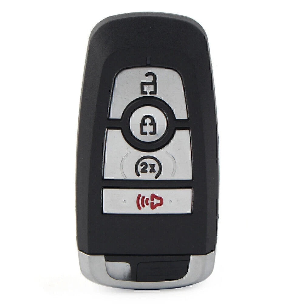 Replacement Remote Key Shell Fob 4 Button for Ford Edge (2017-2020)