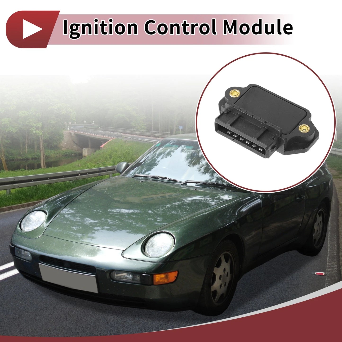 Ignition Control Module for Porsche 928 (1983-1995) - 1 x Plastic