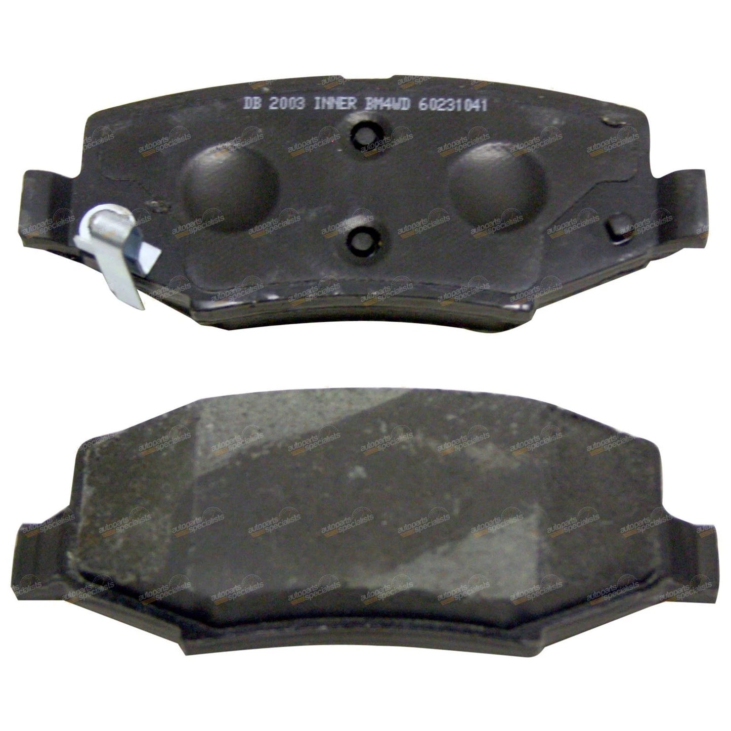 4WD Rear Disc Brake Pad Set for Dodge Nitro (2007-2012)