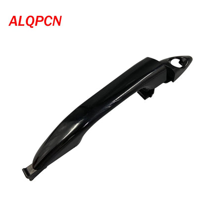 Black Front Right Exterior Door Handle for Hyundai I10 (2014-2019)