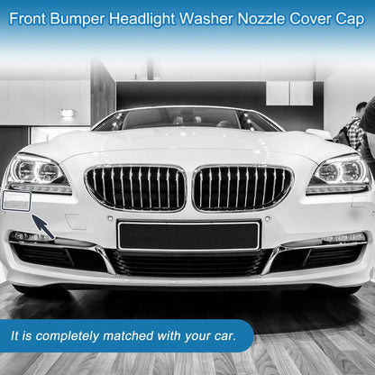 Bumper Headlight Washer Nozzle Cover Cap for BMW 640i (2012-2017)