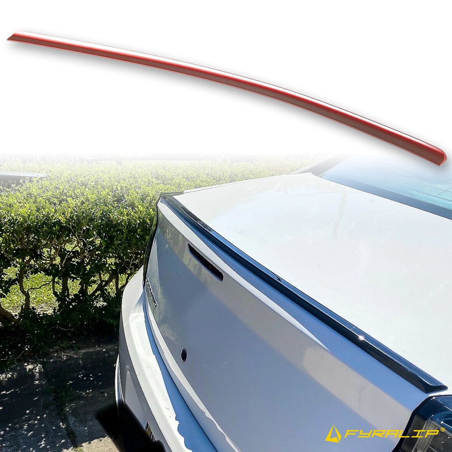 Red Boot Lip Spoiler for Dodge Charger LX Sedan (2005-2010)