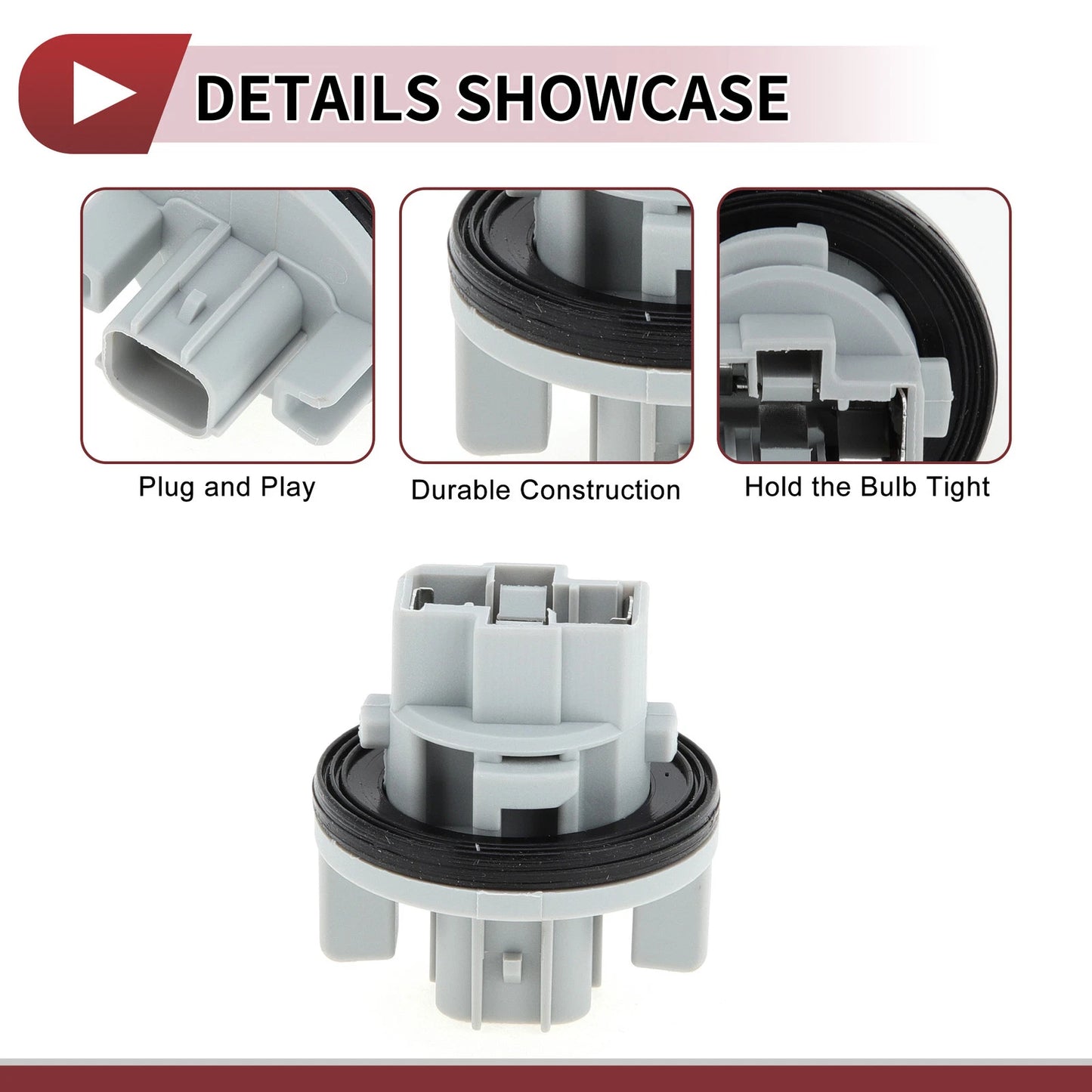 Turn Signal Light Socket for Honda Civic, Odyssey, Insight (2001-2023)