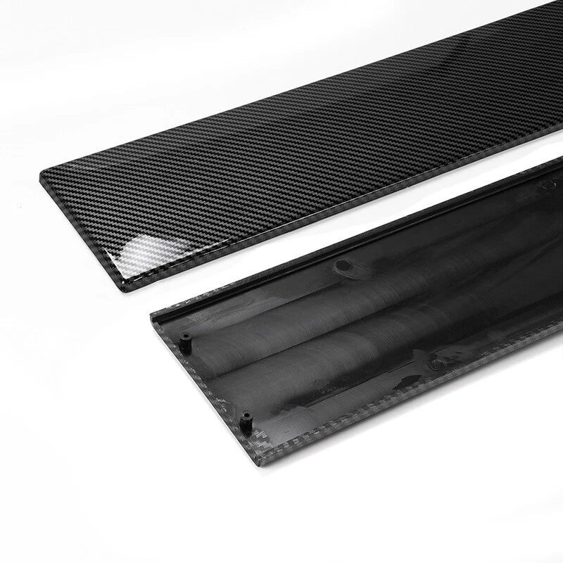 Carbon Black Side Skirt Lip for Infiniti Q50 Q60 Q70 G25 G37 (2014-2023)