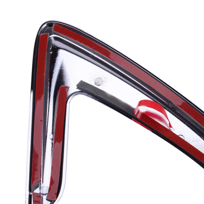 Chrome Side Wing Fender Air Flow Vent Trim Covers for BMW X5 (14-16)