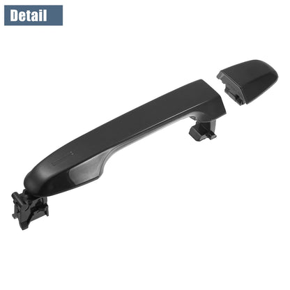 Exterior Door Handle Set for Toyota Camry 2012-2017 Black 2 x Handles
