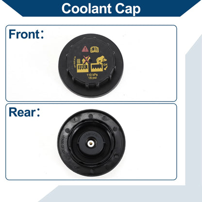 Coolant Cap for Ford F-150 F-250 F-350 Explorer Edge Expedition Mustang