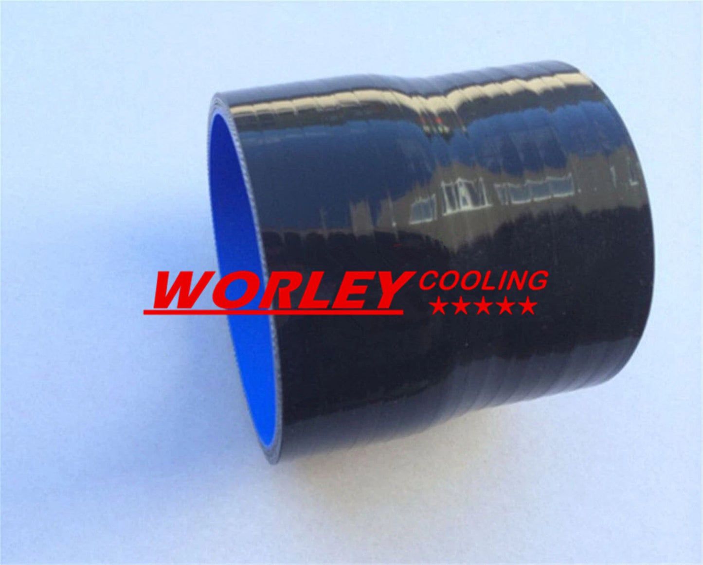 51mm to 63mm Silicone Reducer Hose for Intercooler - Black
