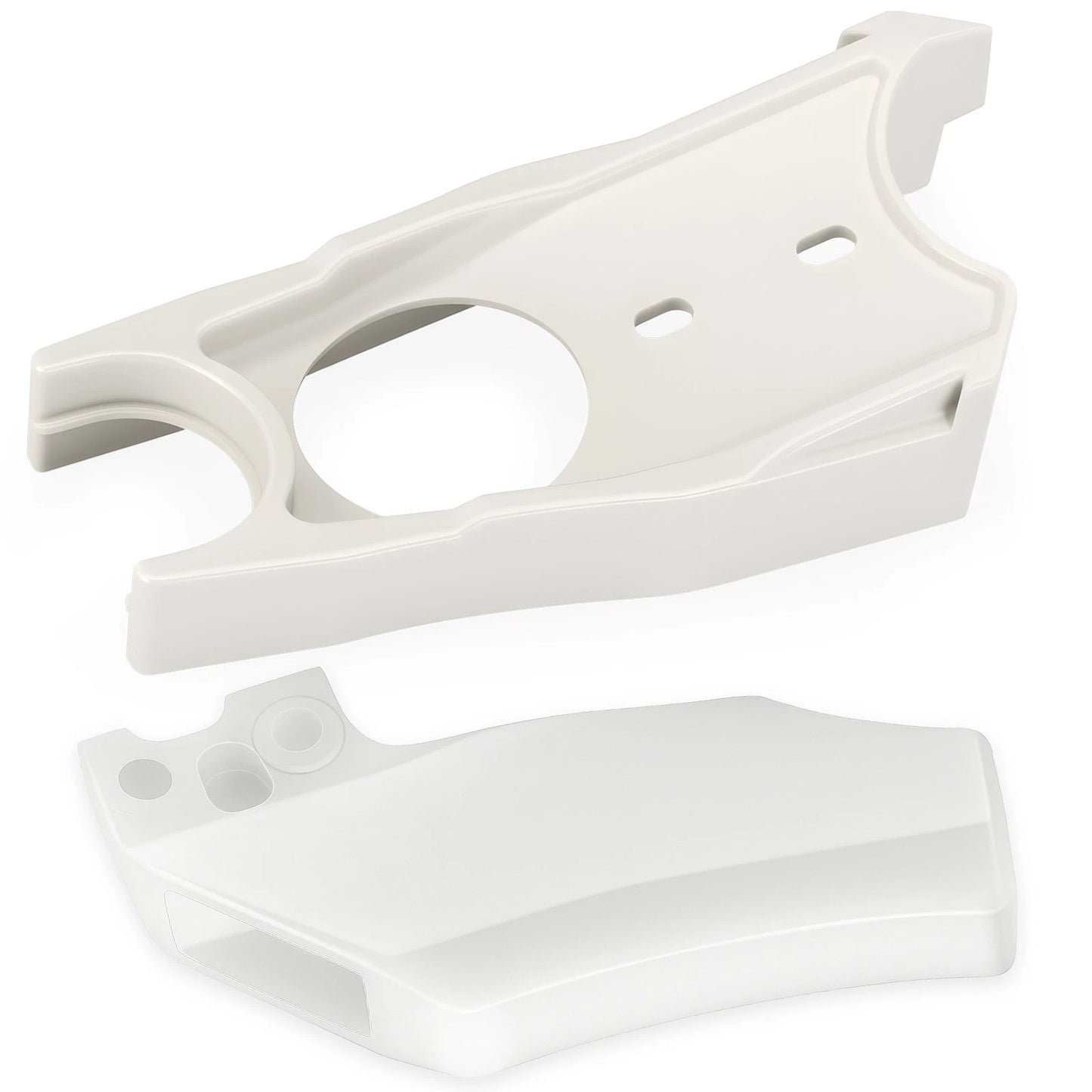 Swing Arm Guard Seal w/ Chain Guide for Yamaha YZ125 YZ250 YZ490 (1986–1990)