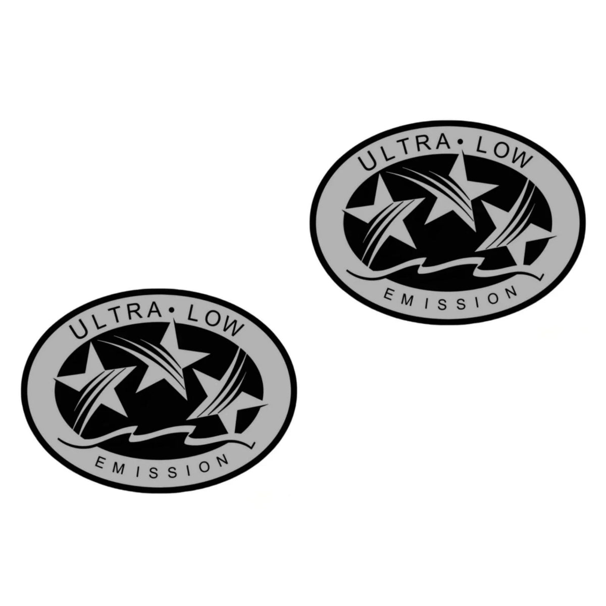 3 Star Ultra Low Emission Sticker Decal for Sea-Doo/Mercury/Honda - Silver