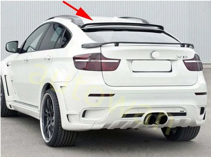 Rear Roof Spoiler Wing ABS for BMW X6 E71 E72 (2008-2014)